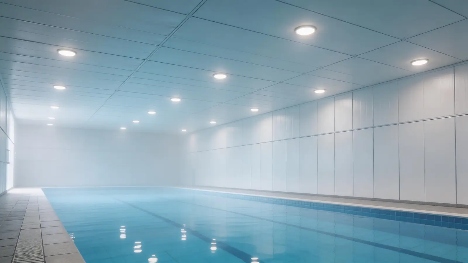 Pool wet area